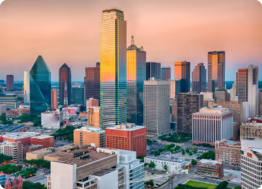 (B) city of dallas